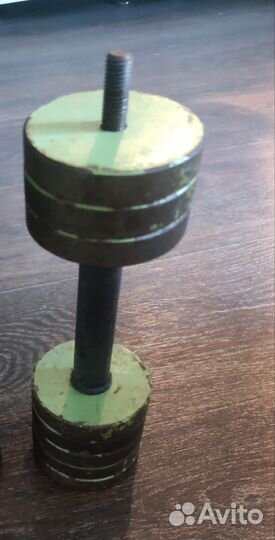 Гантеля разборная СССР