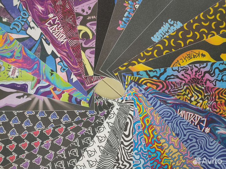 Шкурка Ride Action на трюковой самокат