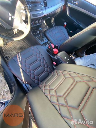 Авточехлы на Митсубиси Лансер 10