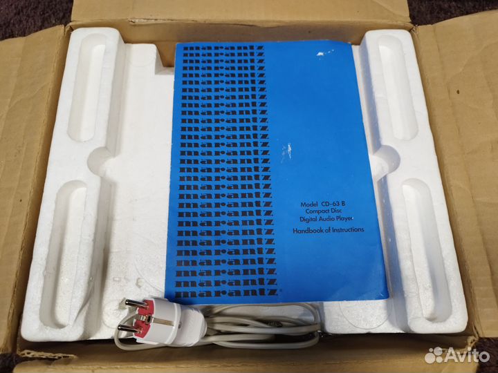 Сд проигрыватель marantz cd-63 новый с хранения