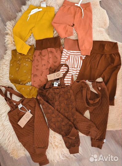 Штанишки и боди для мальчика 9-12мес