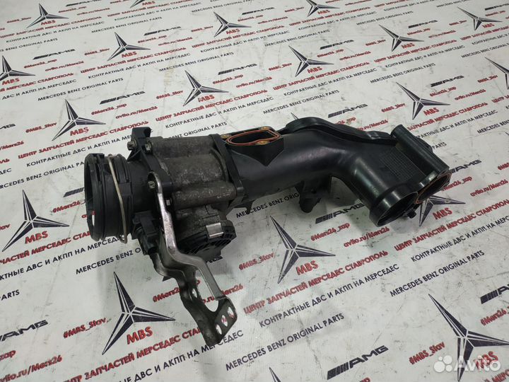 Дроссель Om642 w211 Mercedes