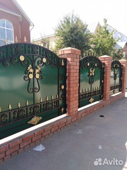 Кованые ворота