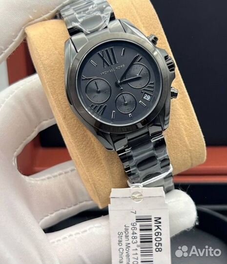 Женские Черные Часы Michael Kors Bradshaw MK6058