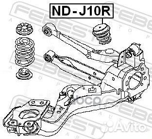 Отбойник амортизатора ND-J10R ND-J10R Febest