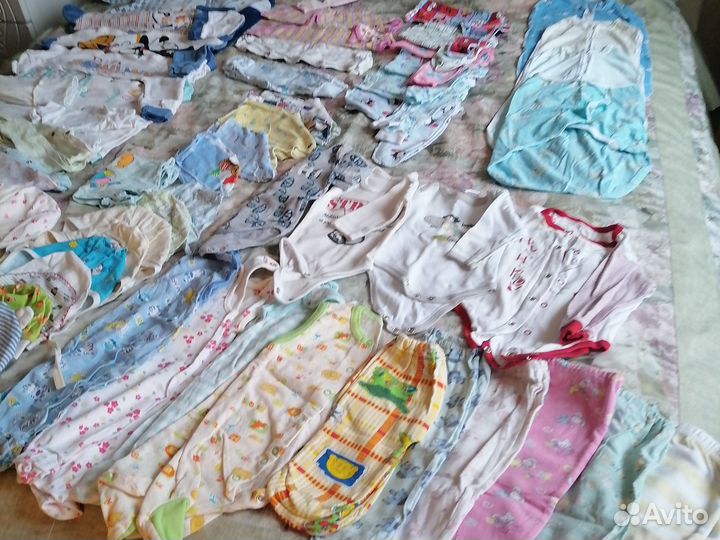 Вещи для новорожденных пакетом