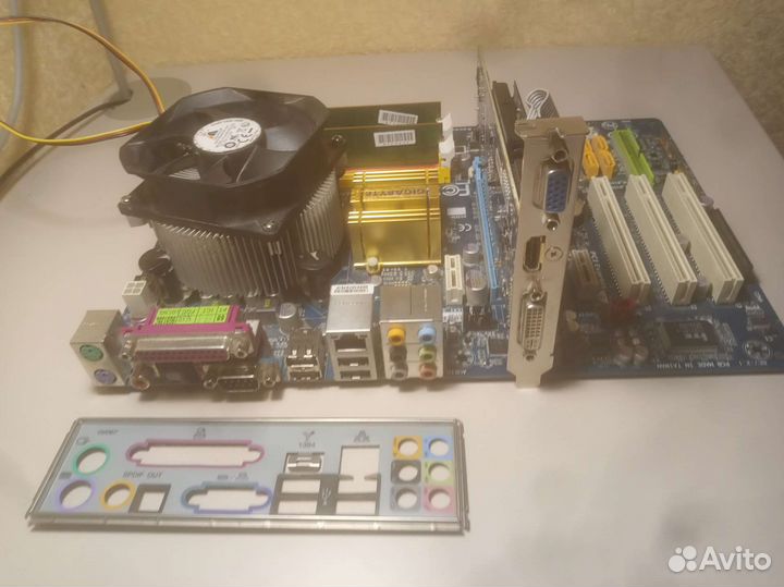 Набор с процессором,видеокартой,оперативной память