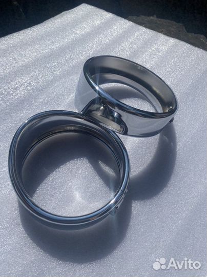 Ободки доп фар 4.5 Harley Davidson