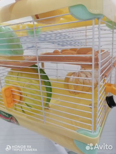 Клетка для хомяка + переноска