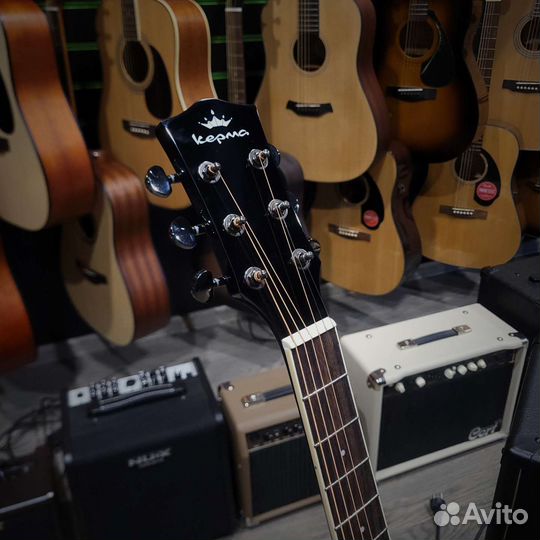 Kepma A1CE электроакустика чёрная (Новая)