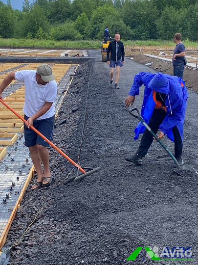 Укладка Асфальтовой Крошки Асфальтирование