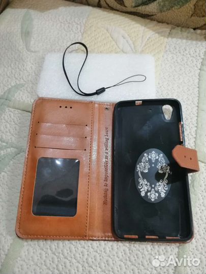 Чехол кожаный