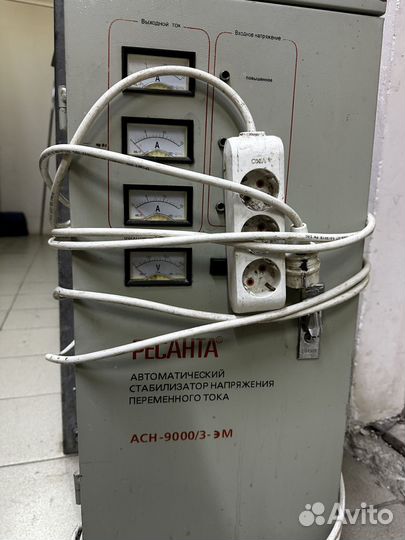 Стабилизатор напряжения Ресанта ACH-9000/3 -эм