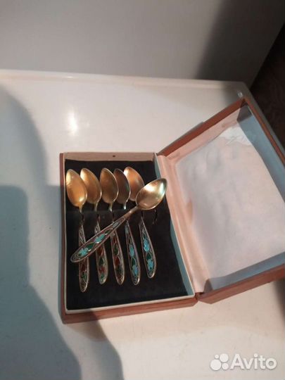 Ложки серебряные СССР