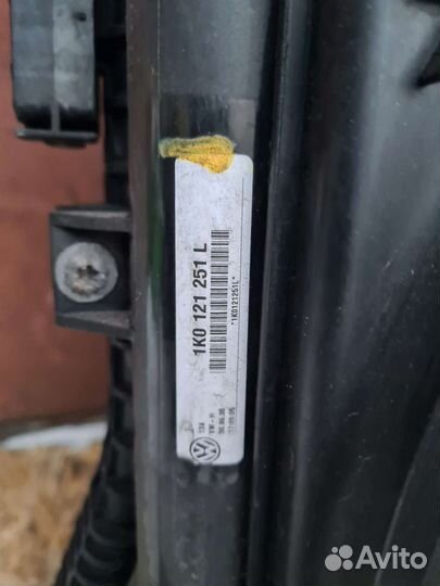 Кассета радиаторов VW Passat B7 1.8 2.0T