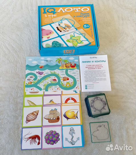 IQ лото, домино, магнитная мозаика для детей