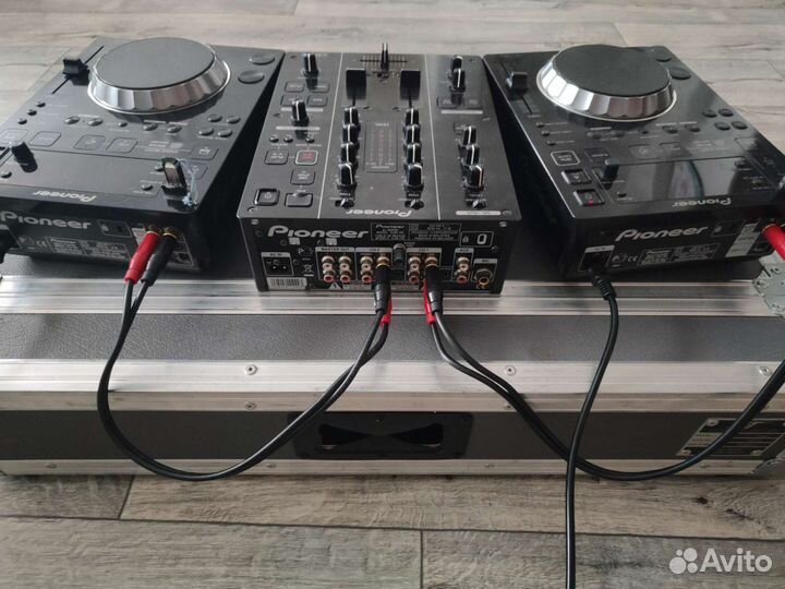 Pioneer cdj-350 djm-350 + оригинальный кофр