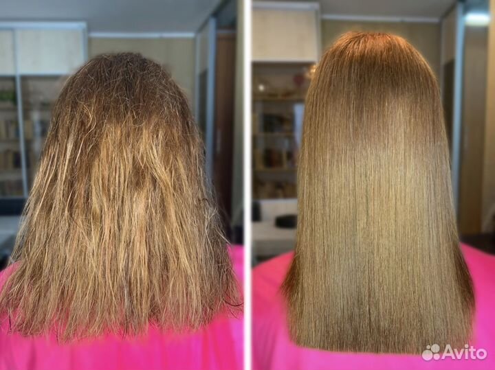 Кератиновое выпрямление ботокс биксипластия волос