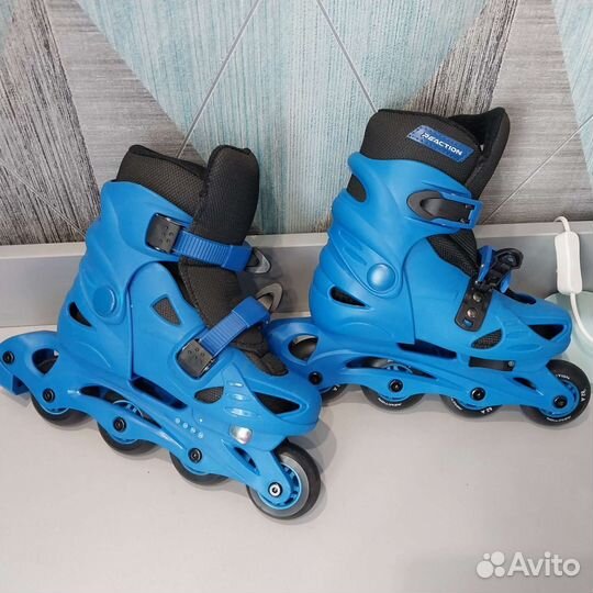 Роликовые коньки раздвижные 32-35