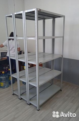 Стеллажи металлические