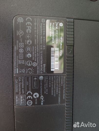 Ноутбук HP Probook 4520s