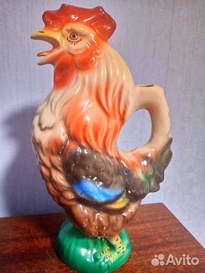 Кувшин керамика Петушок 1970-х