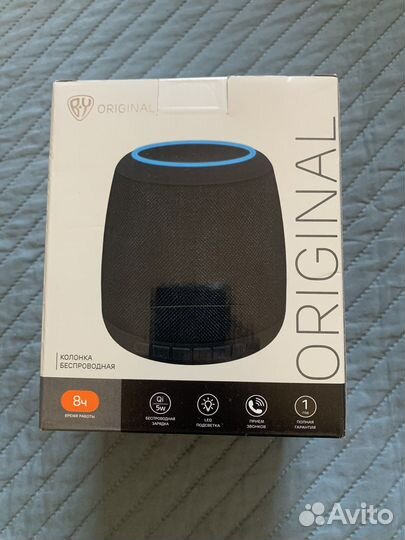 Bluetooth колонка, с функцией беспроводной зарядки