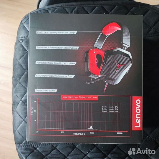 Игровые наушники Lenovo Y Gaming Stereo Headphone