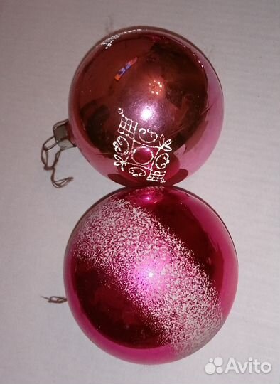 Ëлочные игрушки СССР, стекло