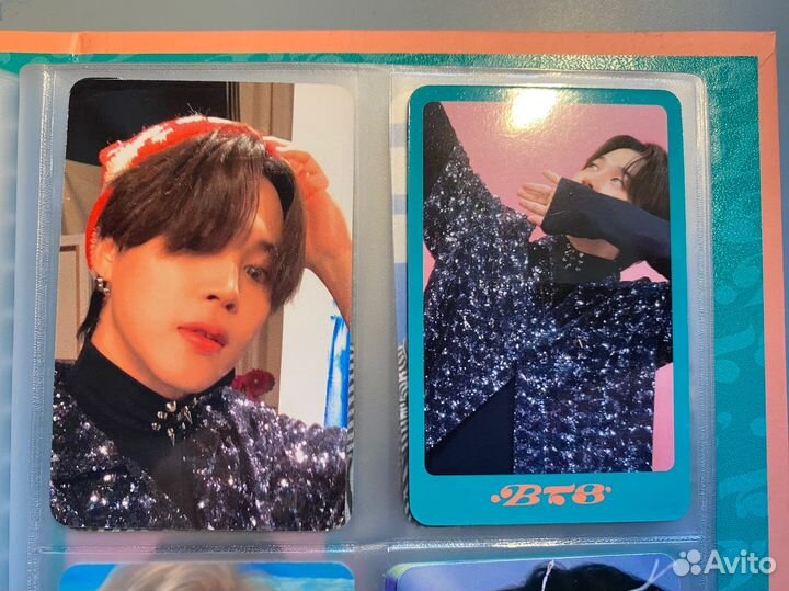Официальные карточки bts
