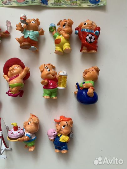 Свинки серия киндер сюрприз