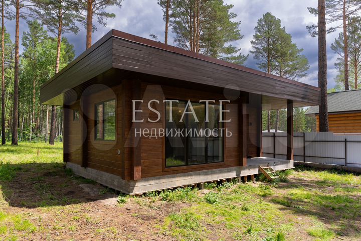 Дом 60,9 м² на участке 18 сот.