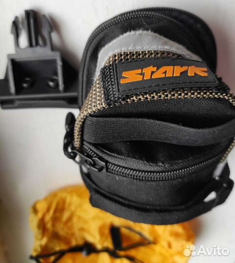 Сумка под седло велосипеда с дождевиком