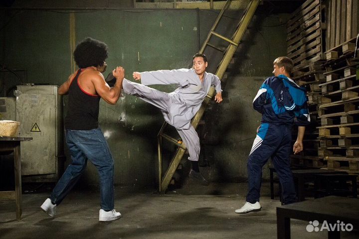 Герой в драке