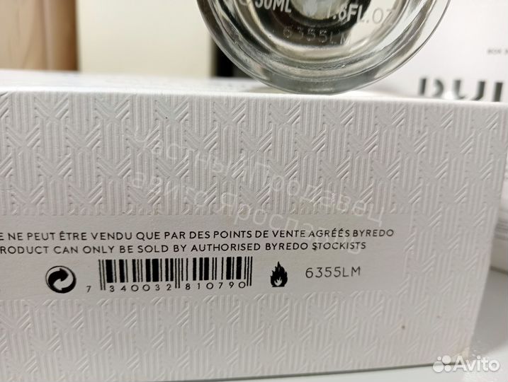 Byredo mojave ghost 50ml eau de parfum lot*B961