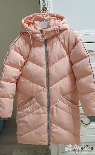 Пуховик для девочки 128 acoola