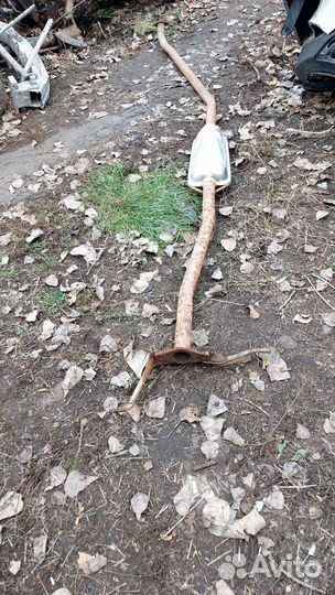 Резонатор глушителя. Kia Spectra. 2008г