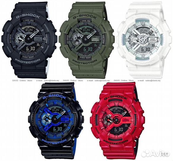 Наручные часы Casio GA-110LP-1A с гарантией