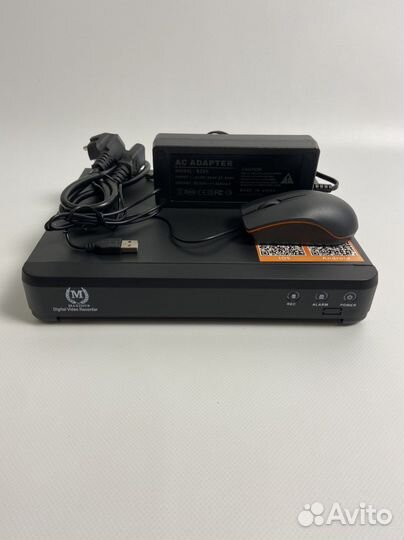 Комплект ip видеонаблюдения 4Mpx с PoE