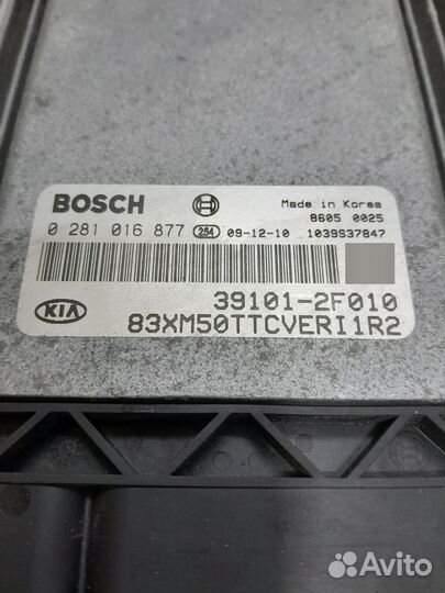 Эбу d4hb киа соренто 2 xm