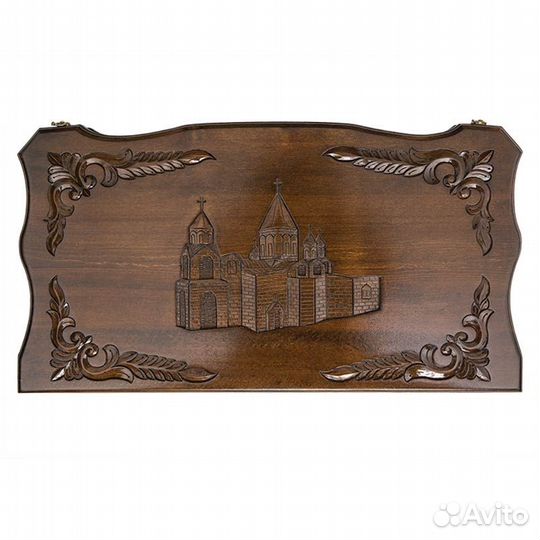 Нарды резные Собор 60 Haleyan