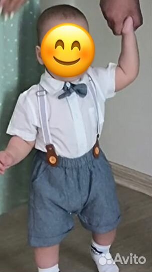 Костюм джентельмена с бабочкой