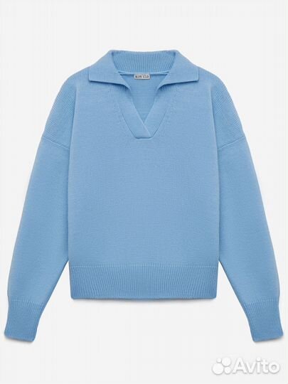 Голубой свитер AIM CLO