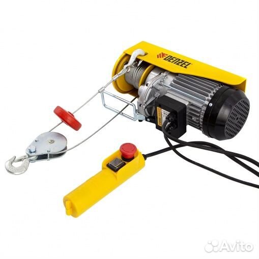 Тельфер электрический 0,5 т, 900 Вт denzel