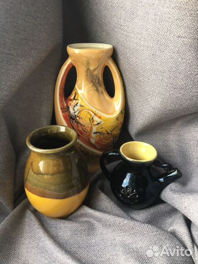 Керамические вазочки