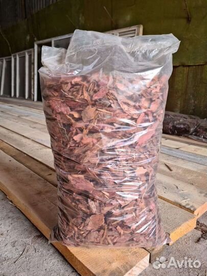 Мульча кора лиственницы