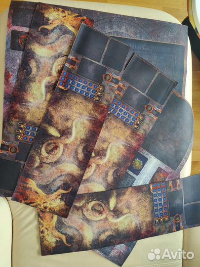 Настольная игра Machina Arcana плейматы (коврики)