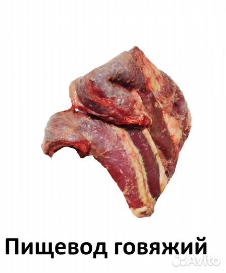 Говядина для собак. Субпродукты с Доставкой