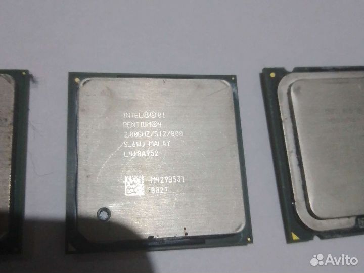 Процессоры intel pentium 3шт Одним лотом