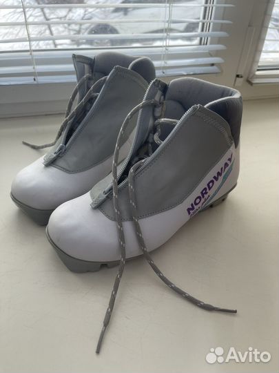 Лыжные ботинки для девочки 36 размер